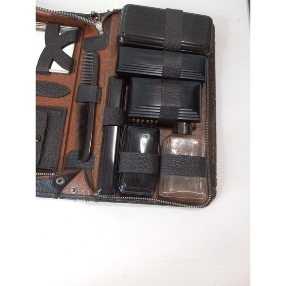 Vintage Grooming Dop Kit - Picture 1 of 12